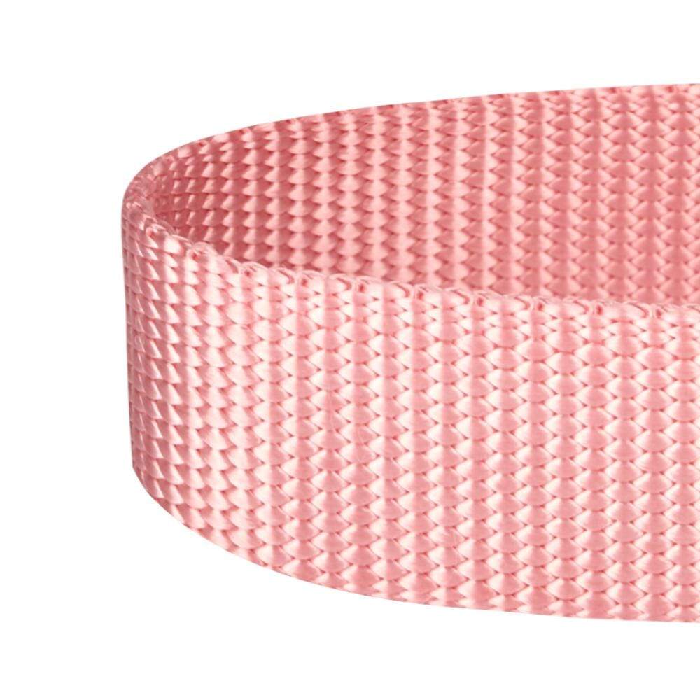 Nylon Personalized Martingale Safety Training Dog Collar Pink Red for Puppy Girl