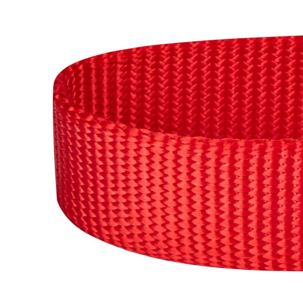 Nylon Personalized Martingale Safety Training Dog Collar Pink Red for Puppy Girl